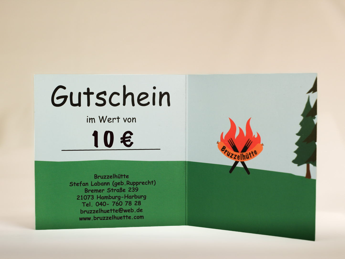 Gutschein 10 €